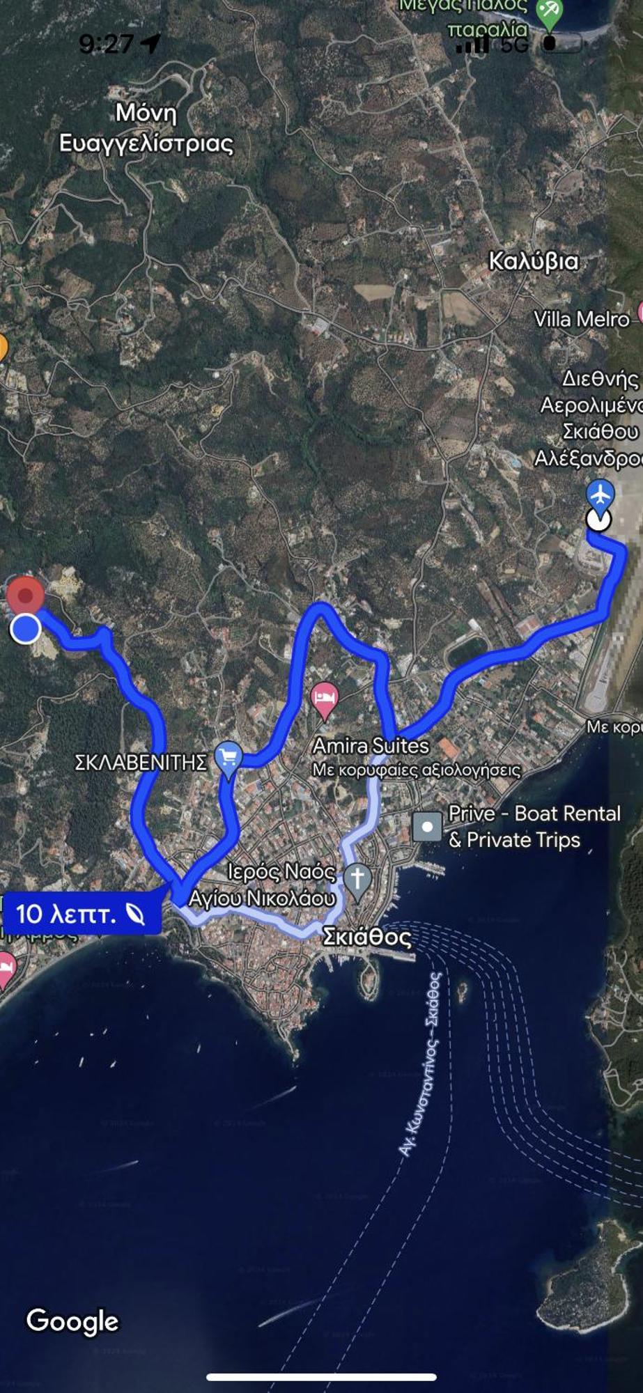 Skiathos Zeus Apartment מראה חיצוני תמונה